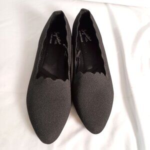 Seychelles Black Ballet Flats Women’s 10 Pointed Toe Memory Foam Comfort